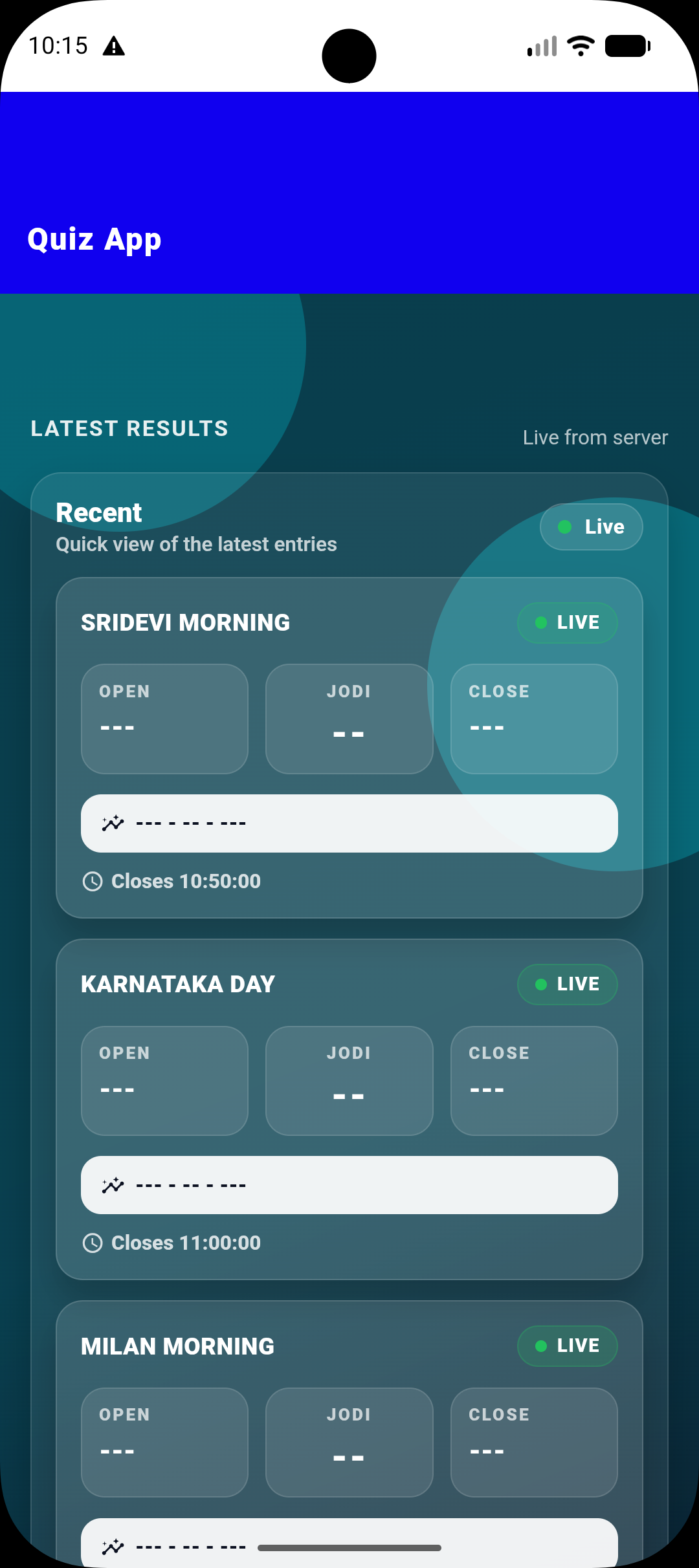 DPBoss 777 results screen